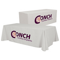24 Hour Quick Ship 8' Convertible Table Throw (Full-Color Thermal Imprint)